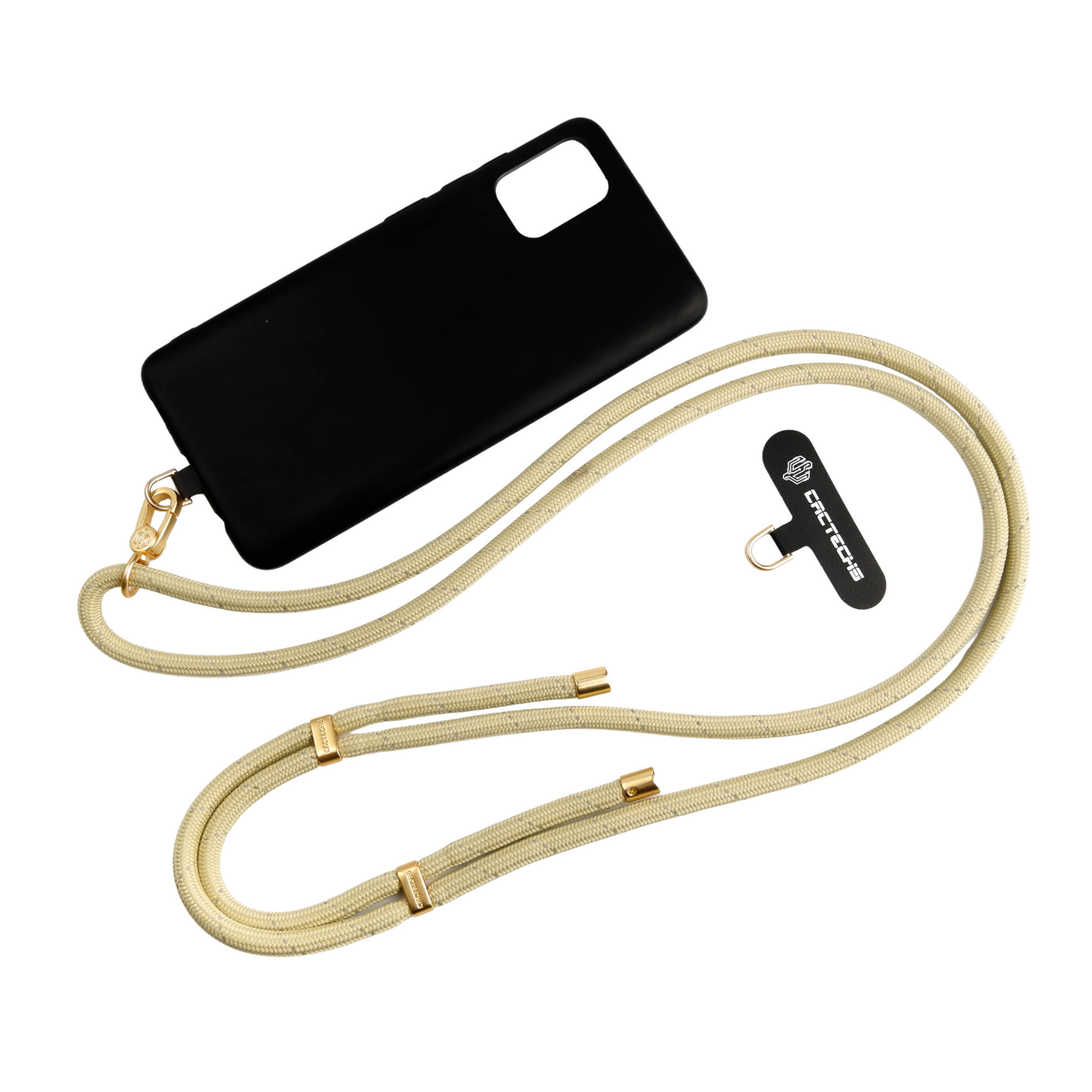 CACTECHS Rope Phone Strap with Card