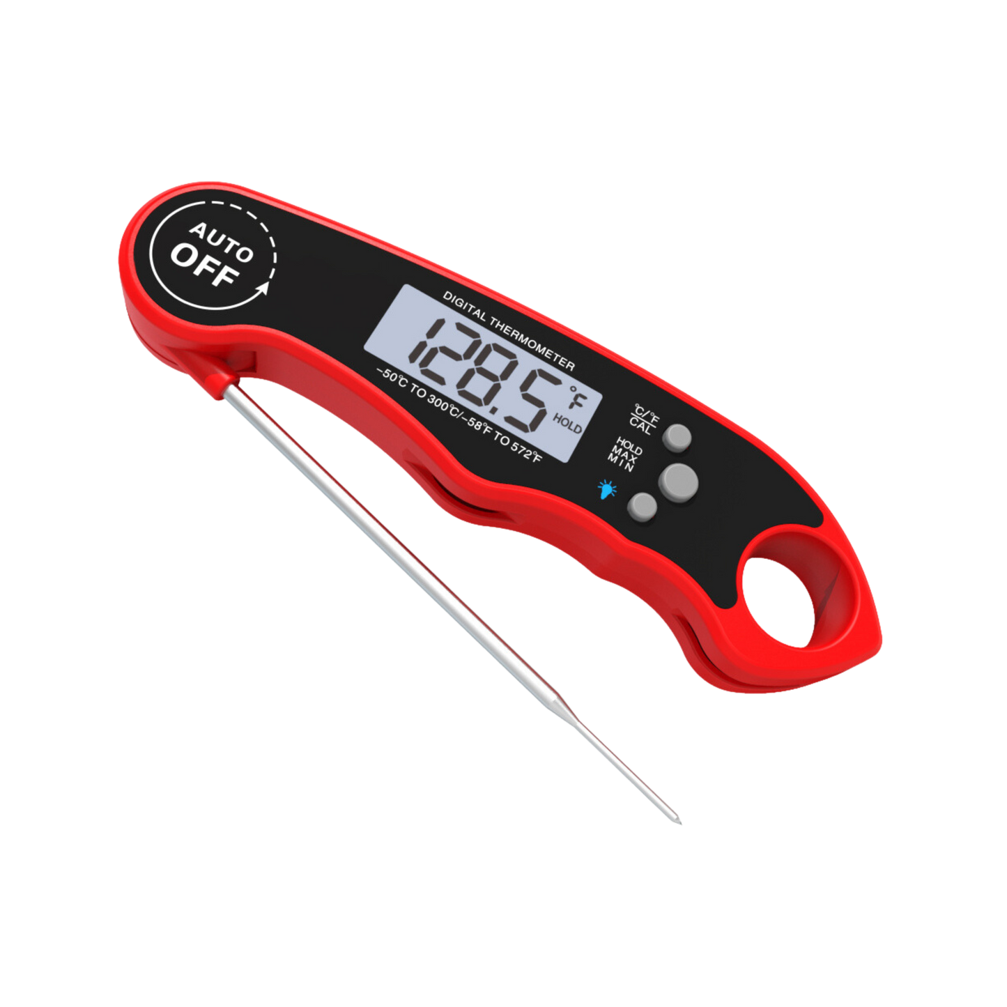 CACTECHS Instant Read Digital Meat Thermometer - Grill & Kitchen Essential