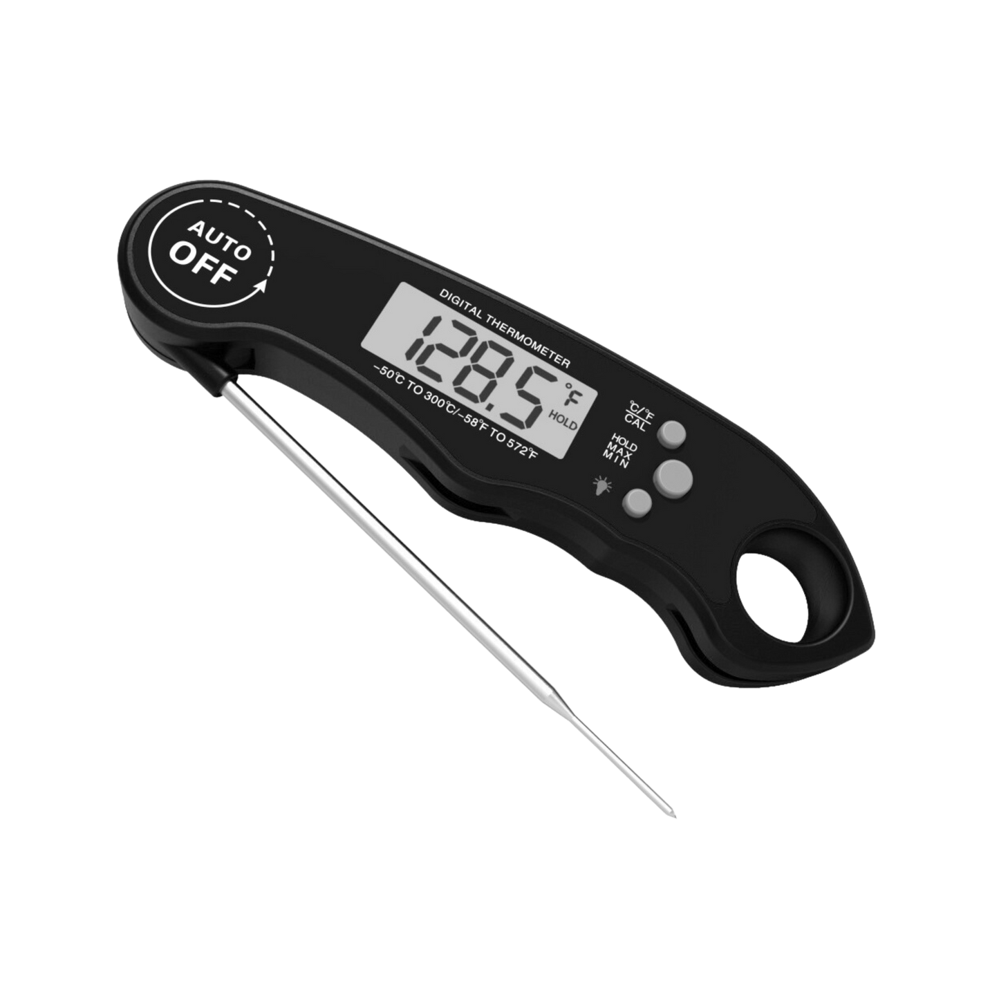 CACTECHS Instant Read Digital Meat Thermometer - Grill & Kitchen Essential