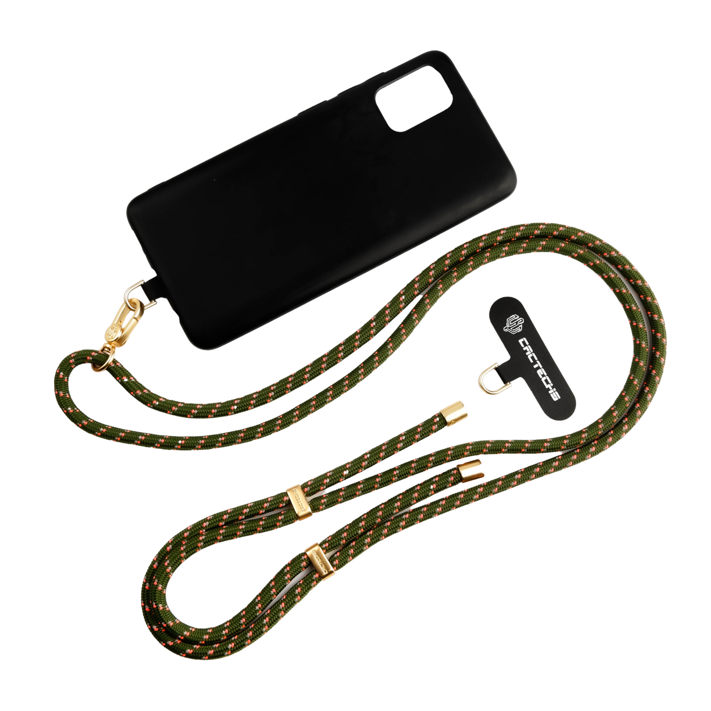 CACTECHS Rope Phone Strap with Card